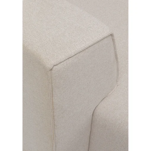 KARE Design Canapés D'Angle|Canapés D Angle Infinity Ottomane Creme Gauche