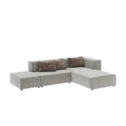 KARE Design Canapés D'Angle|Canapés D Angle Infinity Vegas Gris