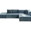 KARE Design Canapés D'Angle|Canapés D Angle Infinity Velours Ocean Droite