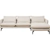 KARE Design Canapés D'Angle|Canapés D Angle Monza Droite Creme 296Cm