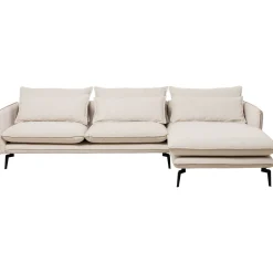 KARE Design Canapés D'Angle|Canapés D Angle Monza Droite Creme 296Cm
