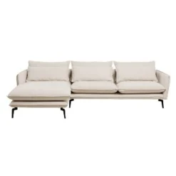 KARE Design Canapés D'Angle|Canapés D Angle Monza Gauche Creme 296Cm