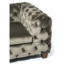 KARE Design 3 Places|Canapés Desire 3-Places Vert Khaki