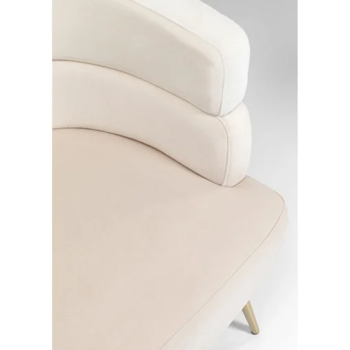 KARE Design 2 Places|Canapés Discovery 2-Places Creme 125Cm