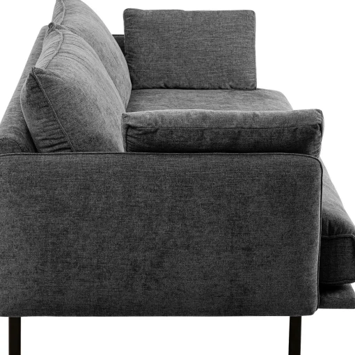 KARE Design 3 Places|Canapés Edna 3-Places Gris 245Cm