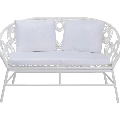 KARE Design Mobilier Lounge|Canapés Ibiza Blanc