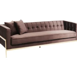 KARE Design 3 Places|Canapés Loft 3-Places Marron