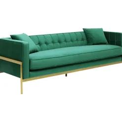 KARE Design 3 Places|Canapés Loft 3-Places Vert