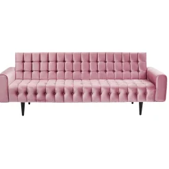 KARE Design 3 Places|Canapés Milchbar 3-Places Velours Mauve