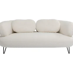 KARE Design 2 Places|Canapés Peppo 2-Places Blanc 182Cm