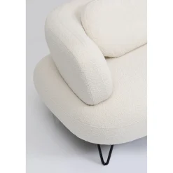 KARE Design 2 Places|Canapés Peppo 2-Places Blanc 182Cm
