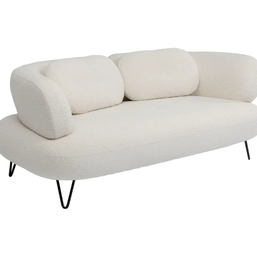 KARE Design 2 Places|Canapés Peppo 2-Places Blanc 182Cm