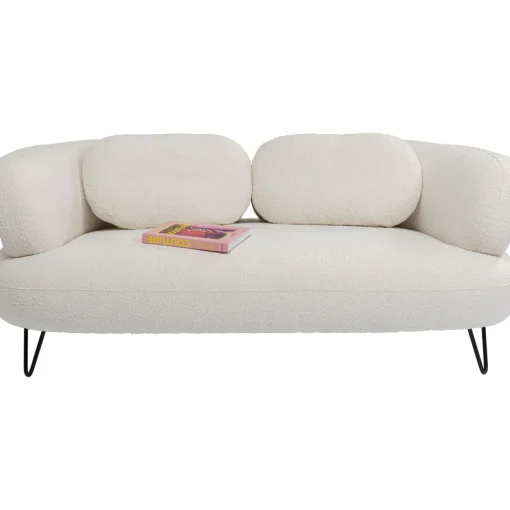KARE Design 2 Places|Canapés Peppo 2-Places Blanc 182Cm