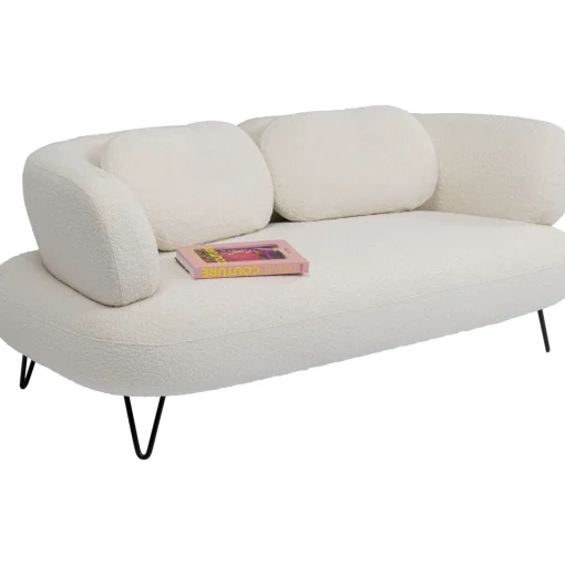 KARE Design 2 Places|Canapés Peppo 2-Places Blanc 182Cm
