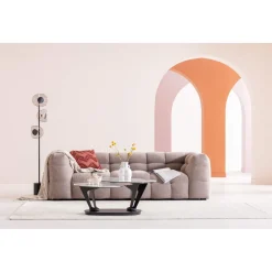 KARE Design 3 Places|Canapés 3-Places Salamanca Gris 240Cm