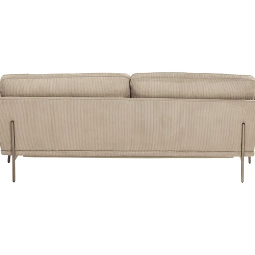 KARE Design 3 Places|Canapés Shirly 3-Places Creme 221Cm