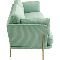 KARE Design 3 Places|Canapés Shirly 3-Places Vert Menthe 221Cm