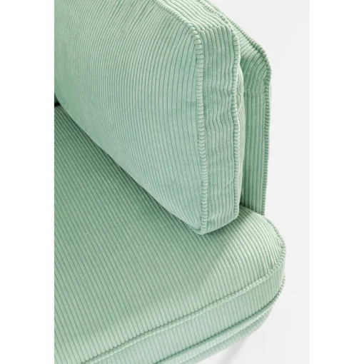 KARE Design 3 Places|Canapés Shirly 3-Places Vert Menthe 221Cm
