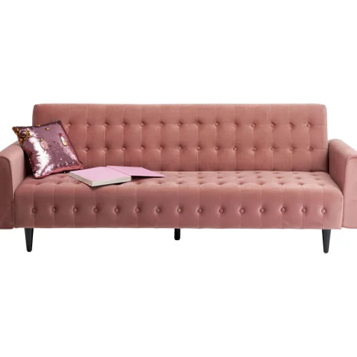 KARE Design Canapés Lit|Canapés-Lit Milchbar Mauve 219Cm