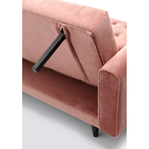 KARE Design Canapés Lit|Canapés-Lit Milchbar Mauve 219Cm