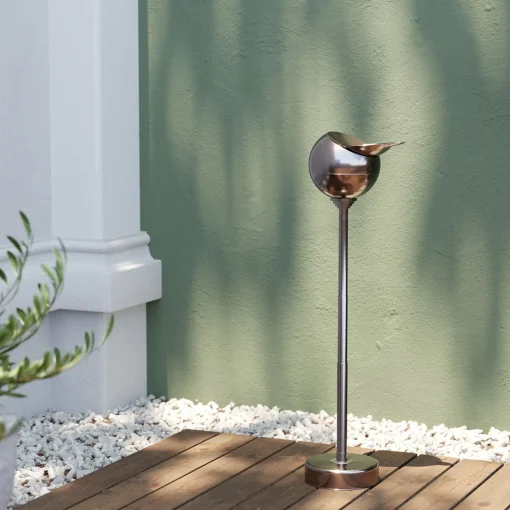 KARE Design Cendriers|Cendrier Sur Pied Spheric Gunmetal