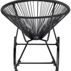 KARE Design Autres Meubles Extérieurs|Chaise À Bascule Acapulco Noir