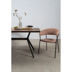 KARE Design Chaises Avec Accoudoirs|Chaise A. Acc. Belle Rose (2/Set)