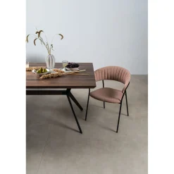 KARE Design Chaises Avec Accoudoirs|Chaise A. Acc. Belle Rose (2/Set)