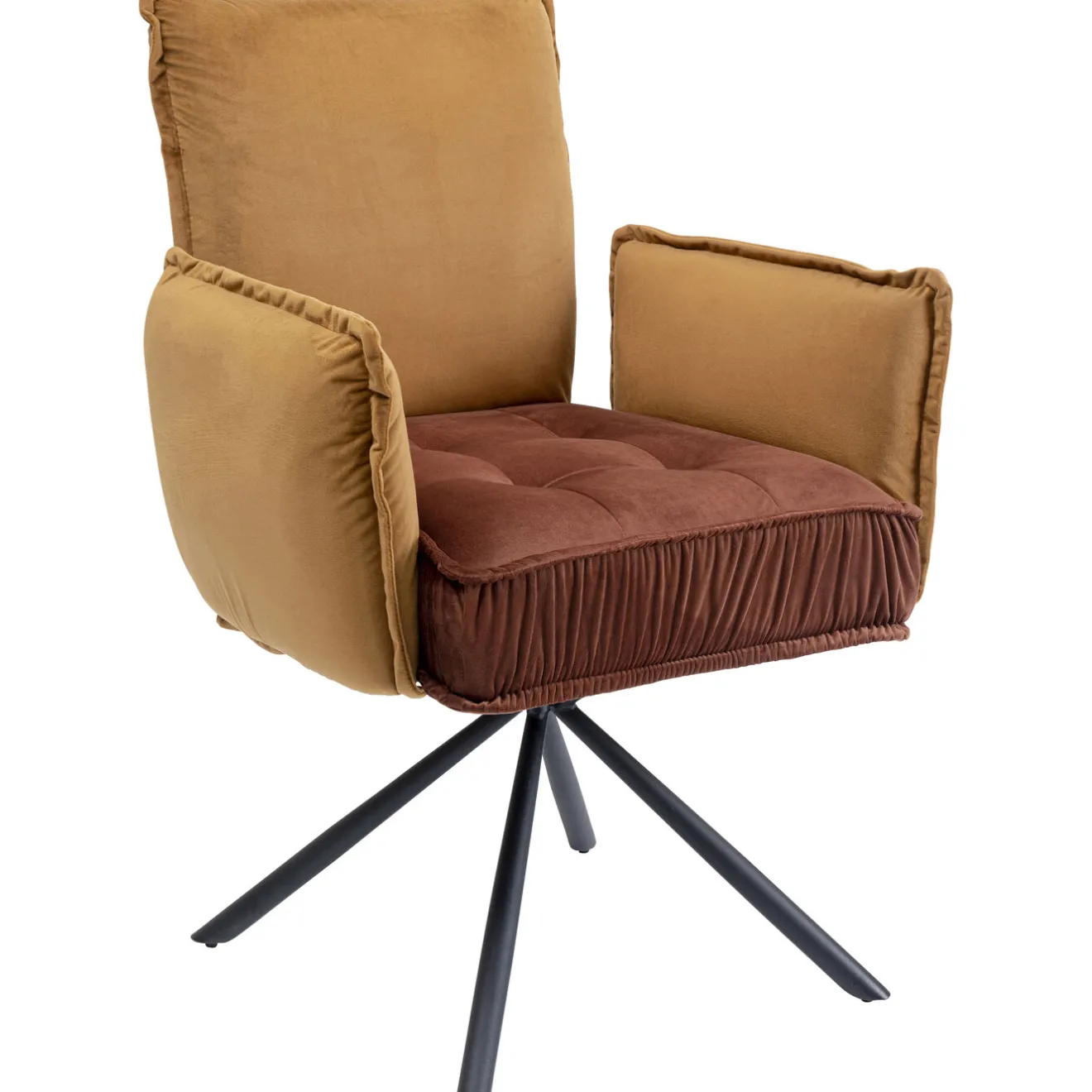 KARE Design Chaises Avec Accoudoirs|Chaise A. Acc. Chelsea.Marron