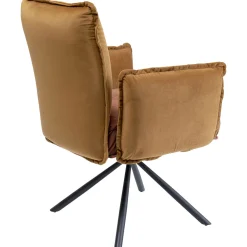 KARE Design Chaises Avec Accoudoirs|Chaise A. Acc. Chelsea.Marron