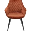 KARE Design Chaises Avec Accoudoirs|Chaise A. Acc. Harry Rouge-Rouille