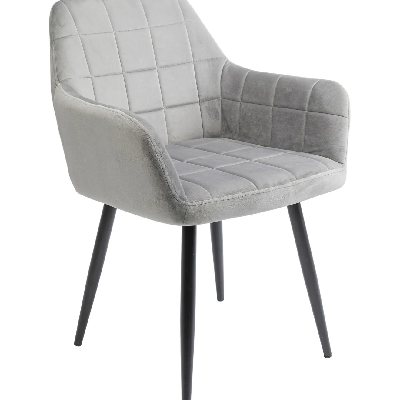 KARE Design Chaises Avec Accoudoirs|Chaise A. Acc. Kim Gris