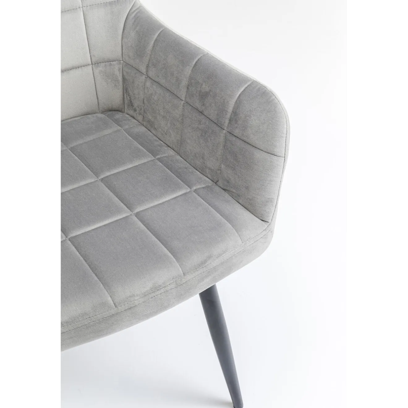 KARE Design Chaises Avec Accoudoirs|Chaise A. Acc. Kim Gris