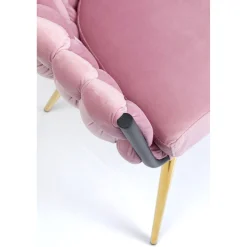 KARE Design Chaises Avec Accoudoirs|Chaise A. Acc. Knot Mauve