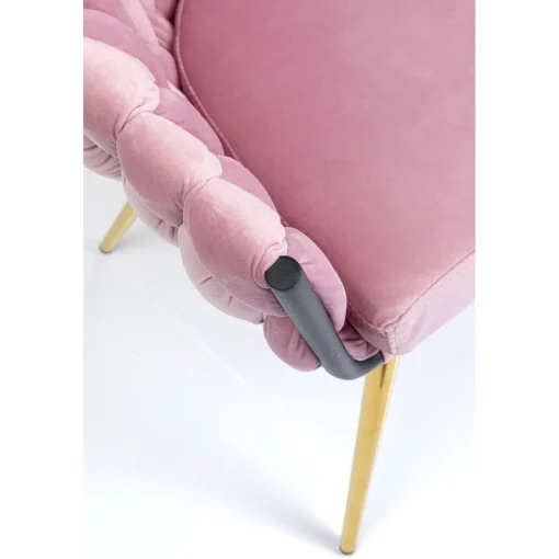 KARE Design Chaises Avec Accoudoirs|Chaise A. Acc. Knot Mauve