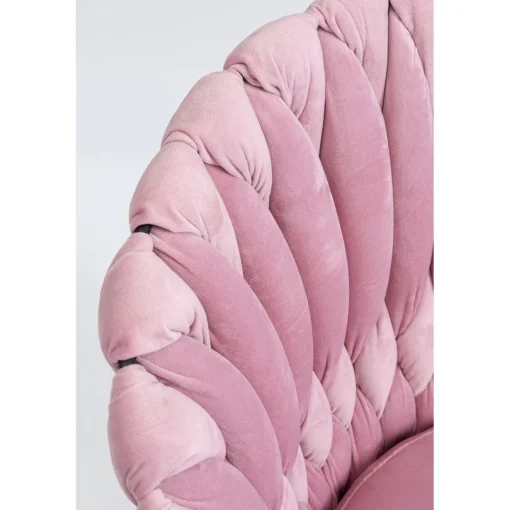 KARE Design Chaises Avec Accoudoirs|Chaise A. Acc. Knot Mauve