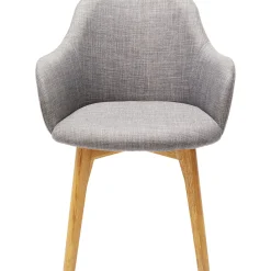 KARE Design Chaises Avec Accoudoirs|Chaise A. Acc. Lady Gris