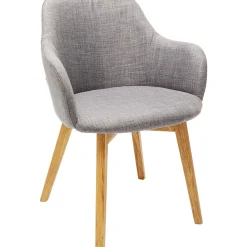 KARE Design Chaises Avec Accoudoirs|Chaise A. Acc. Lady Gris