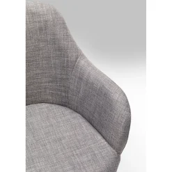KARE Design Chaises Avec Accoudoirs|Chaise A. Acc. Lady Gris