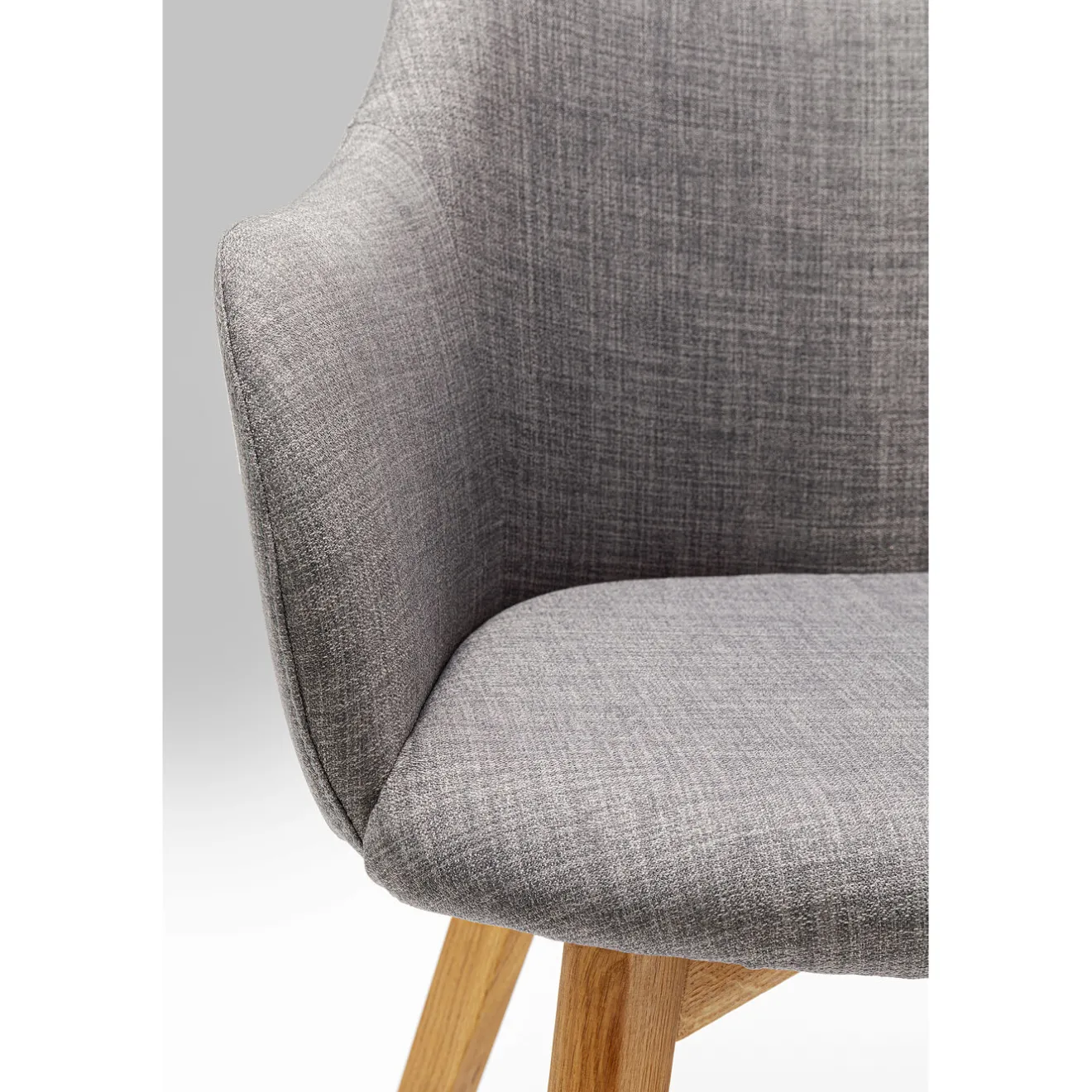 KARE Design Chaises Avec Accoudoirs|Chaise A. Acc. Lady Gris