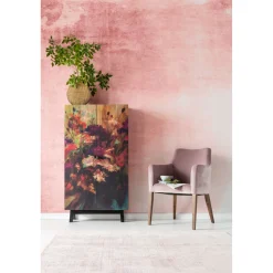 KARE Design Chaises Avec Accoudoirs|Chaise A. Acc. Mode Velours Rose