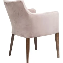 KARE Design Chaises Avec Accoudoirs|Chaise A. Acc. Mode Velours Rose