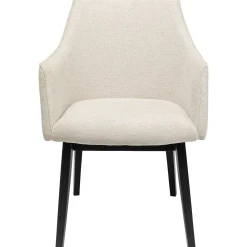 KARE Design Chaises Avec Accoudoirs|Chaise A. Acc. Modino Creme