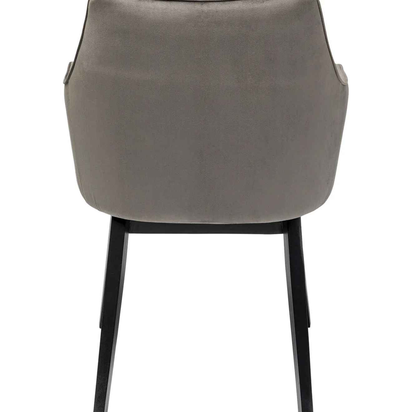 KARE Design Chaises Avec Accoudoirs|Chaise A. Acc. Modino Velours Gris