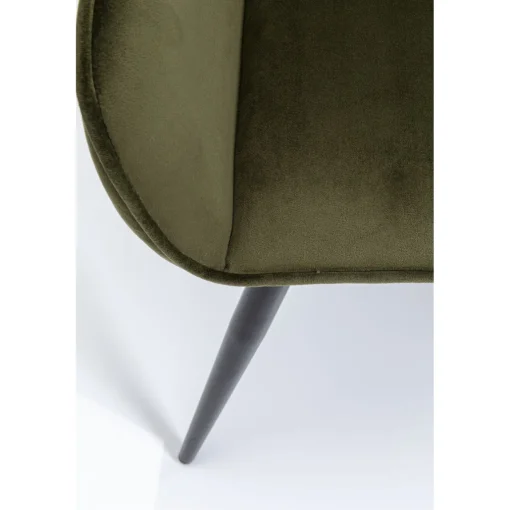 KARE Design Chaises Avec Accoudoirs|Chaise A. Acc. San Francisco Vert Fonce