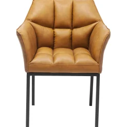KARE Design Chaises Avec Accoudoirs|Chaise A. Acc. Thinktank Marron