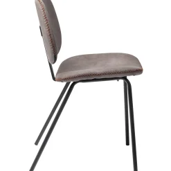 KARE Design Chaises|Chaise Barber Marron