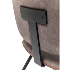 KARE Design Chaises|Chaise Barber Marron