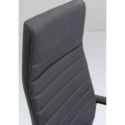 KARE Design Chaise De Bureau|Chaise De Bureau Labora Noir Haut Dossier