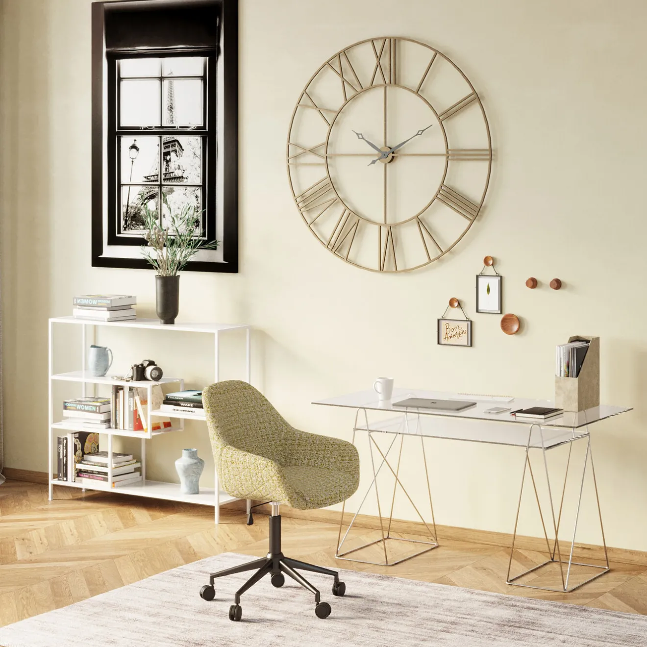 KARE Design Chaise De Bureau|Chaise De Bureau Margot